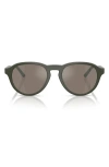 Oliver Peoples X Roger Federer 51mm Phantos Sunglasses<br> In Black