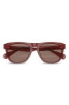 Oliver Peoples X Roger Federer 54mm Pillow Sunglasses In Brown
