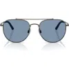 Oliver Peoples R-10 Sunglasses In Pewter