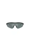 Oliver Peoples Ov5560s R-7 Collezione By Roger Federer 70016g Nero Semi Opaco Sunglasses In Gray