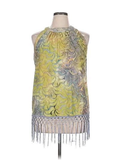 Pre-owned Oliver® Oliver Sleeveless Blouse In Yellow