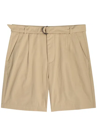 Oliver Spencer Belted Cotton Shorts