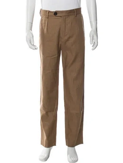 Pre-owned Oliver Spencer Chinos In Neutral