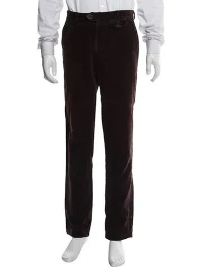 Pre-owned Oliver Spencer Corduroy Pants In Brown