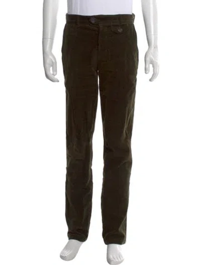 Pre-owned Oliver Spencer Corduroy Pants In Green