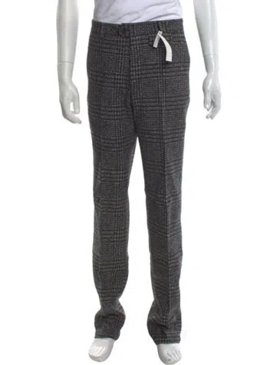 Pre-owned Oliver Spencer Lambswool Joggers W/ Tags In Gray