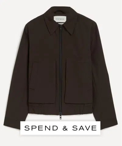Oliver Spencer Mens Arlington Bomber Jacket