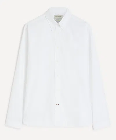 Oliver Spencer Mens Brook White Button-down Collar Shirt