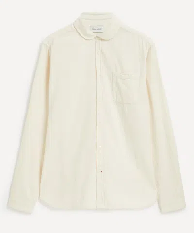 Oliver Spencer Mens Eton Rounded Collar Cotton Shirt