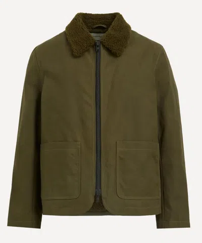 Oliver Spencer Mens Lambeth Bartwell Canvas Jacket