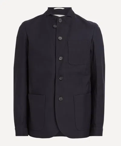 Oliver Spencer Mens Pearce Navy Solms Jacket