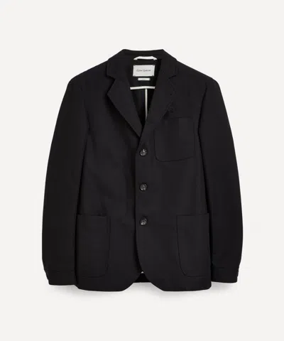 Oliver Spencer Mens Solms Jacket In Chestnut Brown
