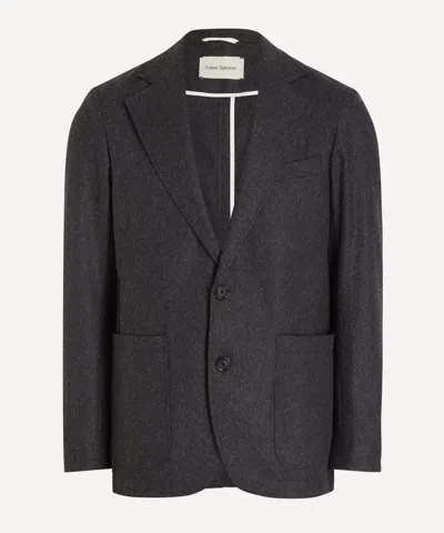 Oliver Spencer Mens Westbury Wool Jacket In Gray