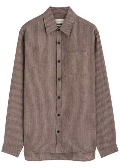Oliver Spencer New York Special Striped Cotton-blend Shirt