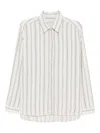 Oliver Spencer New York Striped Shirt In Neutral