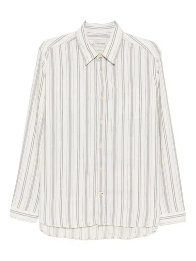 Oliver Spencer New York Striped Shirt In Neutral