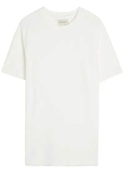 Oliver Spencer Ribbed Cotton T-shirt In White