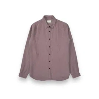 Oliver Spencer Riviera New York Special Shirt Coney Mauve In Purple