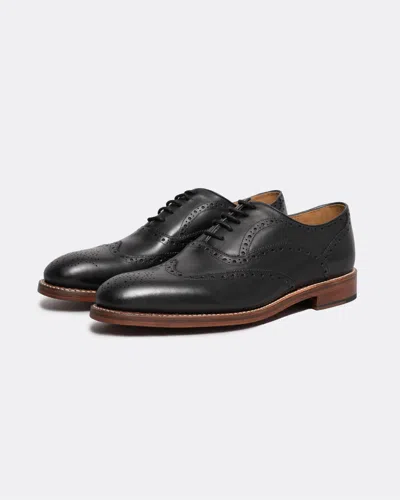Oliver Sweeney Aldeburgh Mens Leather Brogue In Black