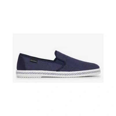 Oliver Sweeney Campomar Woven Espadrilles Size: 8, Col: Navy In Blue