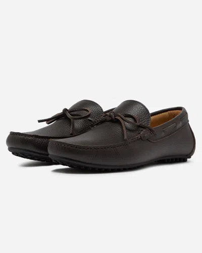 Oliver Sweeney Cano Leather Mens Driving Shoes In Brown