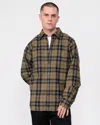 Oliver Sweeney Censo Mens Long Sleeved Brushed Cotton Shirt In Multi