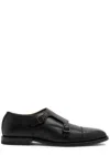 Oliver Sweeney Coombe Leather Monk Strap Shoes In Black