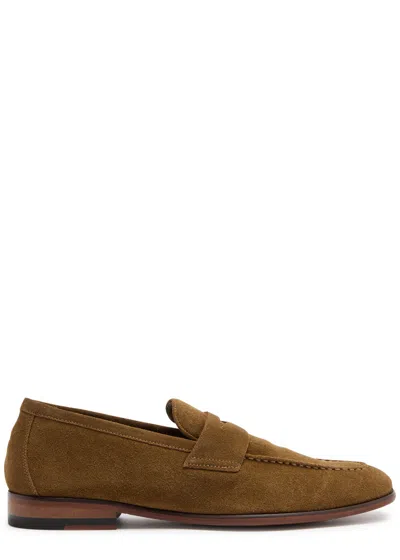 Oliver Sweeney Keyworth Suede Loafers In Brown