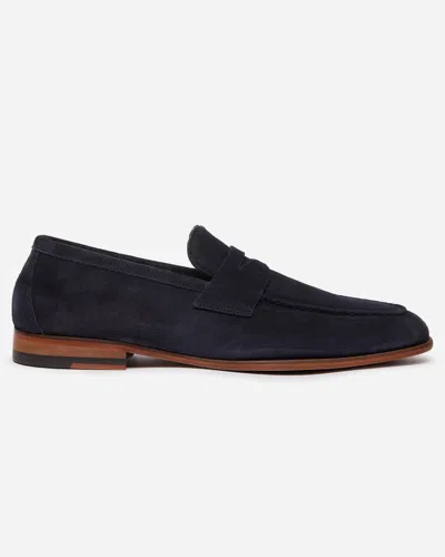 Oliver Sweeney Keyworth Suede Mens Loafers In Blue