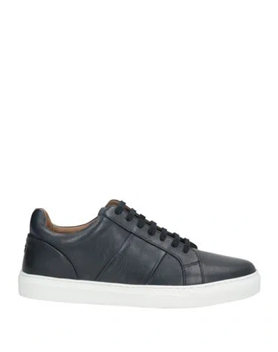 Oliver Sweeney Man Sneakers Midnight Blue Size 7 Leather