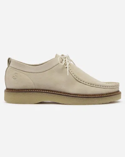 Oliver Sweeney Marana Calf Suede Mens Moccasin Shoes In Neutral