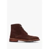 OLIVER SWEENEY MENS BLACKWATER ANKLE BOOT IN CHOCOLATE SUEDE