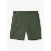 OLIVER SWEENEY MENS FRADES CHINO SHORTS IN OLIVE GREEN
