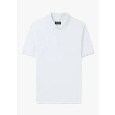 Oliver Sweeney Mens Tralee Pique Polo Shirt In White