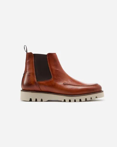 Oliver Sweeney Monsaraz Mens Hand-finished Calf Leather Chelsea Boots In Brown