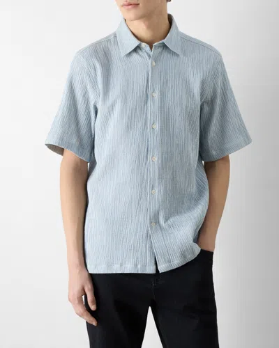 Oliver Sweeney Somerton Mens Striped Linen Shirt