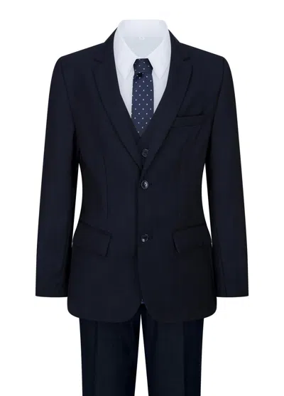 Oliver Tweed Kids' Boys 5 Piece Navy Blue Classic Suit