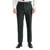 Oliver Tweed Infinity Leather Men's Green Suit Trouser Prince Of Wales Formal Trouser