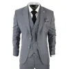 OLIVER TWEED MEN'S CLASSIC 3-PIECE PLAIN GREY SUIT