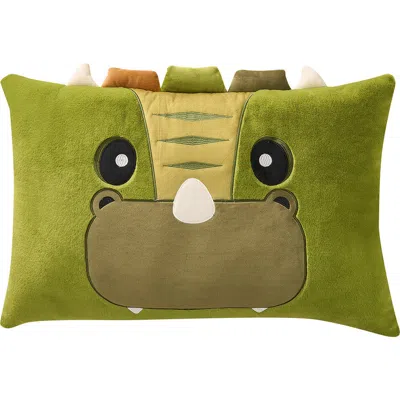 Olivia & Finn Animal Body Pillow In Green