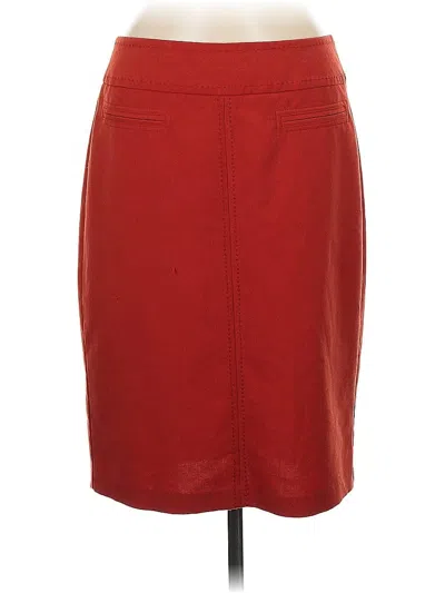 Pre-owned Olivia & Martin Formal Skirt In Red