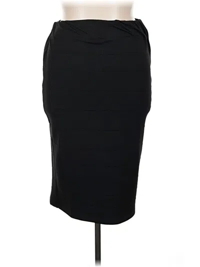 Pre-owned Olivia Blu Formal Skirt In Black
