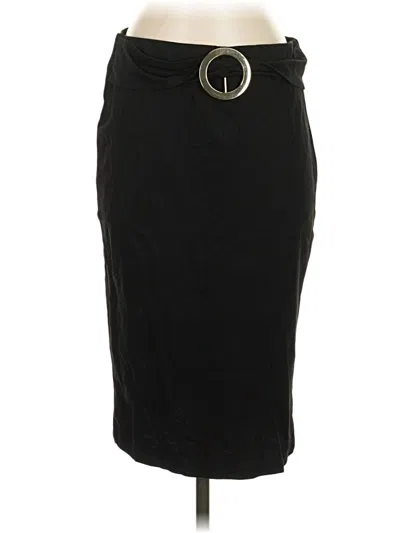 Pre-owned Olivia Blu Formal Skirt In Black