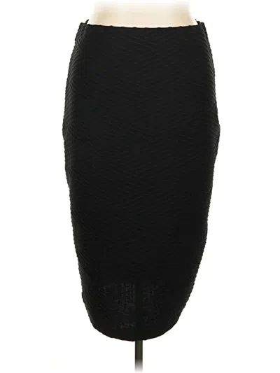 Pre-owned Olivia Blu Formal Skirt In Black