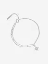 Olivia Burton Celestial North Star Mismatch Bracelet In Metallic