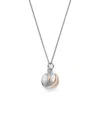 Olivia Burton Celestial Star Silver Tone Stainless Steel Necklace In Silver