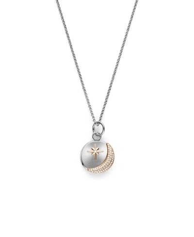Olivia Burton Celestial Star Silver Tone Stainless Steel Necklace