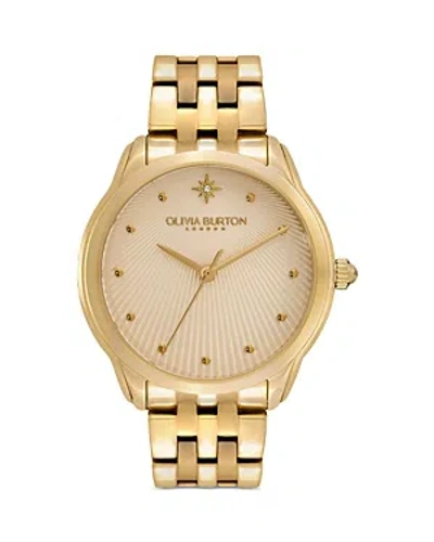Olivia Burton Women's Celestial Starlight Ion Plated Gold-tone Steel Watch 36mm