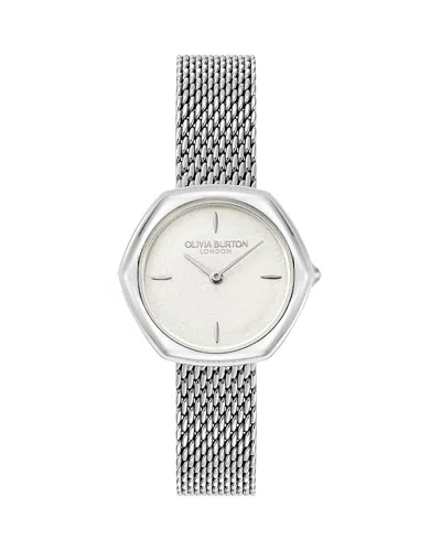 Olivia Burton Charing Watch, 28.5mm In Silver
