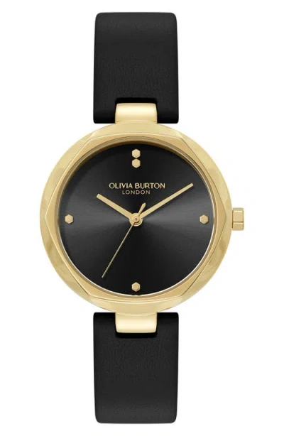 Olivia Burton Dimension Watch, 32mm In Black